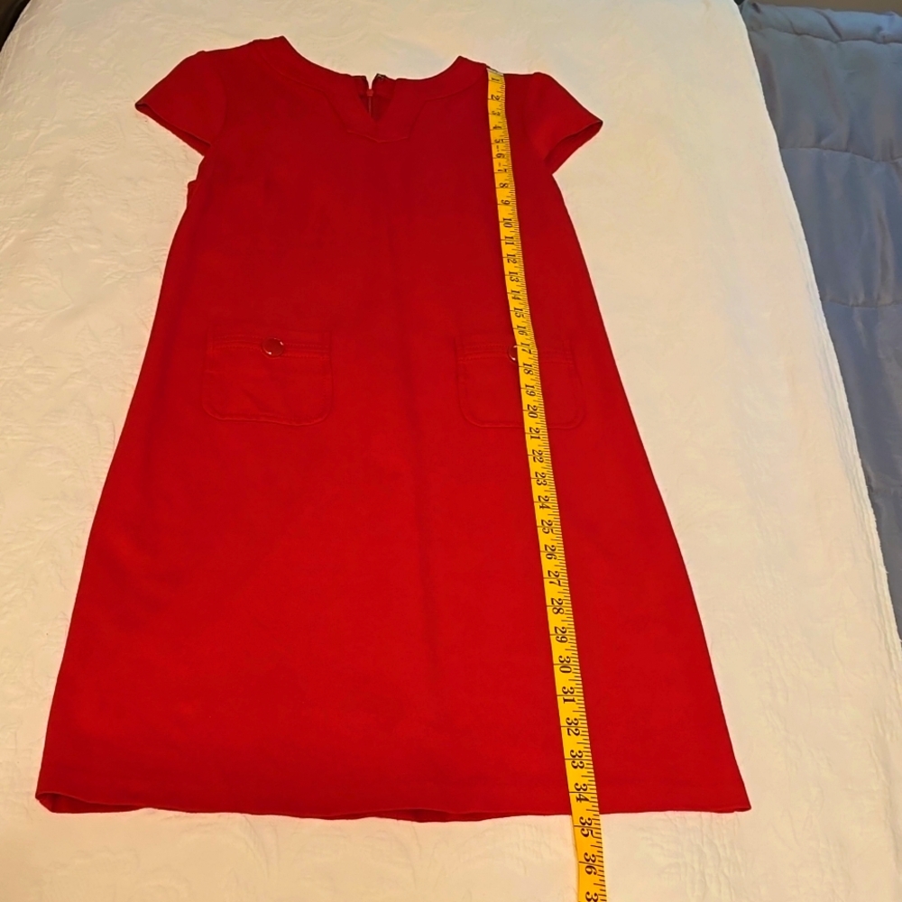 NEW - Talbots Red Dress Size 2P - Picture 3 of 9